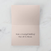 ハワイアンハッピーバースデーホワイトハイビスカスカード カード (内部)