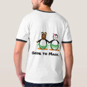 ハワイアンハネムーン Tシャツ (裏面フル)