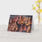 ハワイアンバーベキューチキン カード (黄色い花)