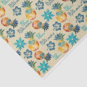 ハワイアンパイナップルとハイビスカスメレカリキマカ3 薄葉紙 (詳細)