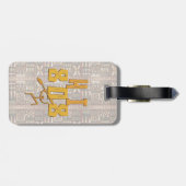 ハワイアンパドレマンアンドタパ ラゲッジタグ (裏面横)