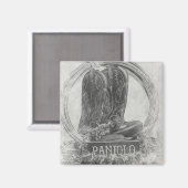 ハワイアンパニオロ マグネット (正面/裏面)