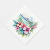 ハワイアンパーティーナプキン スタンダードランチョンナプキン (角)