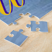 ハワイアンパームツリーズエキゾチックな旅行アート ジグソーパズル (側面)