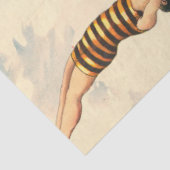 ハワイアンパールダイバーズ男性泳ぐ人サーカス法 薄葉紙 (詳細)