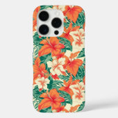 ハワイアンビベエステティック熱帯花パターン Case-Mate iPhoneケース (裏面)
