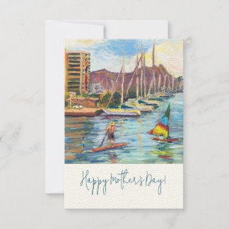 ハワイアンビューから魔法島カード サンキューカード