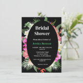 ハワイアンビーチフローラブライダルシャワー 招待状 (スタンド正面)