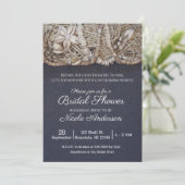 ハワイアンビーチプカシーシェルブライダルシャワー 招待状 (スタンド正面)