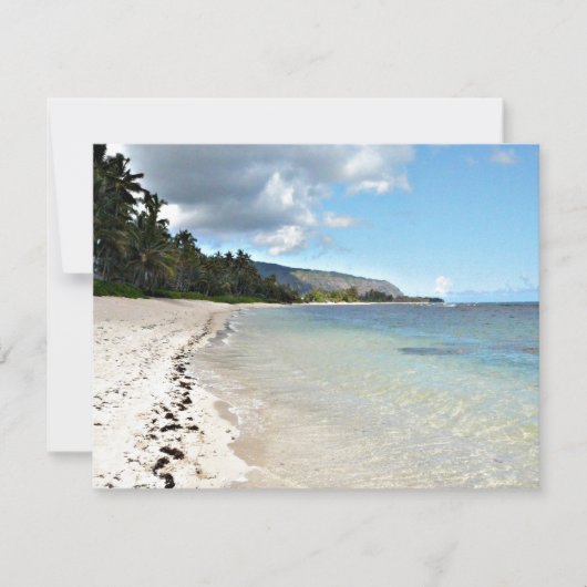 ハワイアンビーチ招待 招待状 (正面)