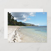 ハワイアンビーチ招待 招待状 (正面/裏面)