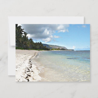 ハワイアンビーチ招待 招待状