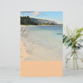 ハワイアンビーチ文具 便箋 (スタンド正面)