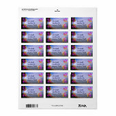 ハワイアンビーチ本生タートルラベル ラベル (フルシート)