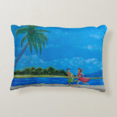 ハワイアンビーチ走 アクセントクッション (裏面)
