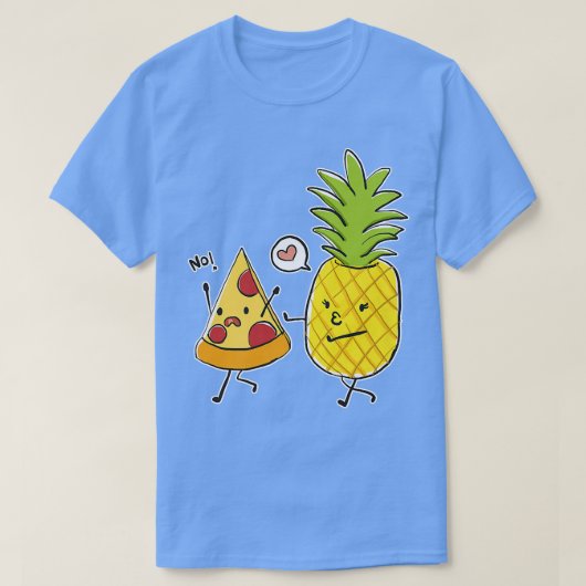 ハワイアンピザパイナップル Tシャツ (デザイン正面)