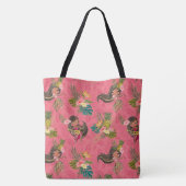 ハワイアンフラガールトートシーバック トートバッグ (裏面)