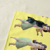 ハワイアンフラダンサーサンダー_コーブビーチタオル ビーチタオル (インサイチュ)