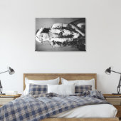 ハワイアンフラダンサー写真ハワイ キャンバスプリント (インサイチュ (寝室))