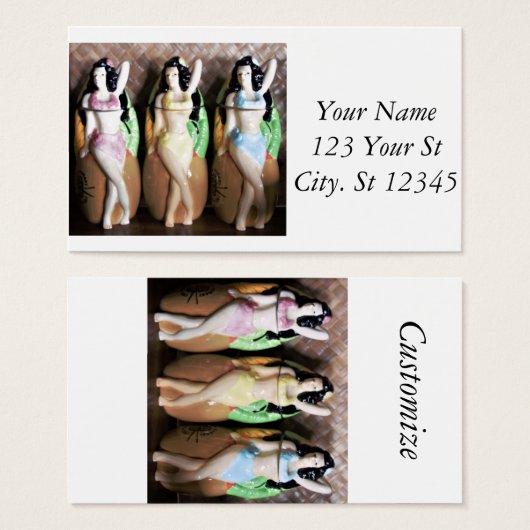 ハワイアンフラダンサーThunder_Cove (正面&裏面)