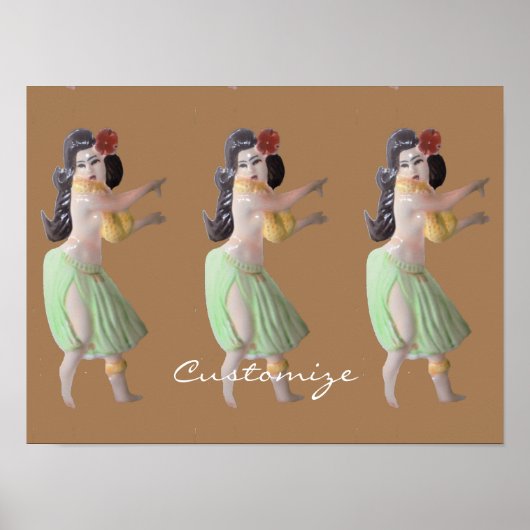 ハワイアンフラダンサーThunder_Cove ポスター (正面)