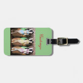 ハワイアンフラダンサーThunder_Cove ラゲッジタグ (正面横)