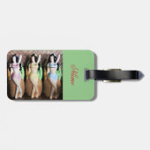 ハワイアンフラダンサーThunder_Cove ラゲッジタグ (裏面横)