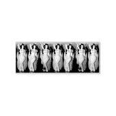 ハワイアンフラダンサーThunder_Cove ラバースタンプ (押印)