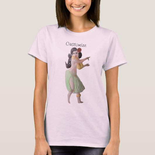 ハワイアンフラダンサーThunder_Cove Tシャツ (正面)
