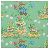 ハワイアンフラフロッグシャツ ファブリック (見本)