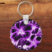 ハワイアンフラワーキーチェーン キーホルダー (正面)