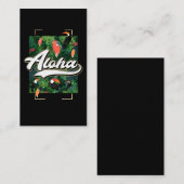 ハワイアンフラワーズトゥカンアロハハワイビーチ 名刺 (正面/裏面)