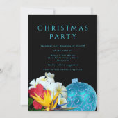 ハワイアンフラワーズビーチクリスマスパーティの招待状 招待状 (正面)