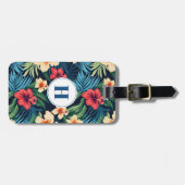 ハワイアンフラワーズラゲッジタグ ラゲッジタグ (正面横)