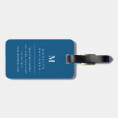 ハワイアンフラワーズラゲッジタグ ラゲッジタグ (裏面横)