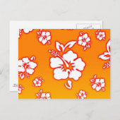 ハワイアンフラワーズ ポストカード (正面/裏面)