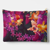 ハワイアンフラワーフレンジトラベルバッグ アクセサリーポーチ (裏面)