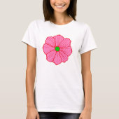ハワイアンフラワーTシャツ Tシャツ (正面)