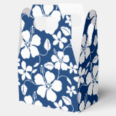 ハワイアンフラ（ハイビスカス）ネイビー フェイバーボックス (オープン)