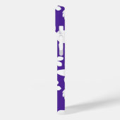 ハワイアンフラ（ハイビスカス）パープル Case-Mate iPhoneケース (裏面 / 左)