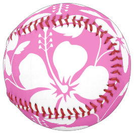 ハワイアンフラ(ハイビスカス)ピンク ソフトボール