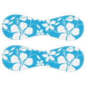 ハワイアンフラ（ハイビスカス）ブルー ソフトボール (パネル)