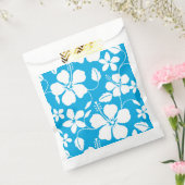 ハワイアンフラ（ハイビスカス）ブルー フェイバーバッグ (封をした状態)