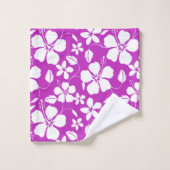 ハワイアンフラ（ハイビスカス）ベリーバスタオルセット バスタオルセット (ウォッシュタオル)