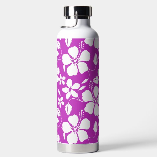 ハワイアンフラ（ハイビスカス）ベリー ウォーターボトル (右面)