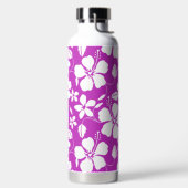 ハワイアンフラ（ハイビスカス）ベリー ウォーターボトル (左面)