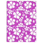 ハワイアンフラ（ハイビスカス）ベリー クリップボード (裏面)