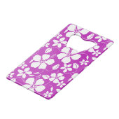 ハワイアンフラ（ハイビスカス）ベリー クレジットカード栓抜き (裏面アングル)