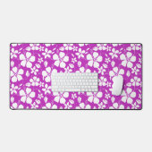 ハワイアンフラ（ハイビスカス）ベリー デスクマット (キーボード&マウス)