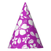 ハワイアンフラ（ハイビスカス）ベリー パーティーハット (裏面)